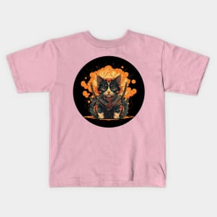 Ninja Kitten Kids T-Shirt